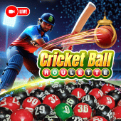 Cricket Ball Roulette on Bingo Plus